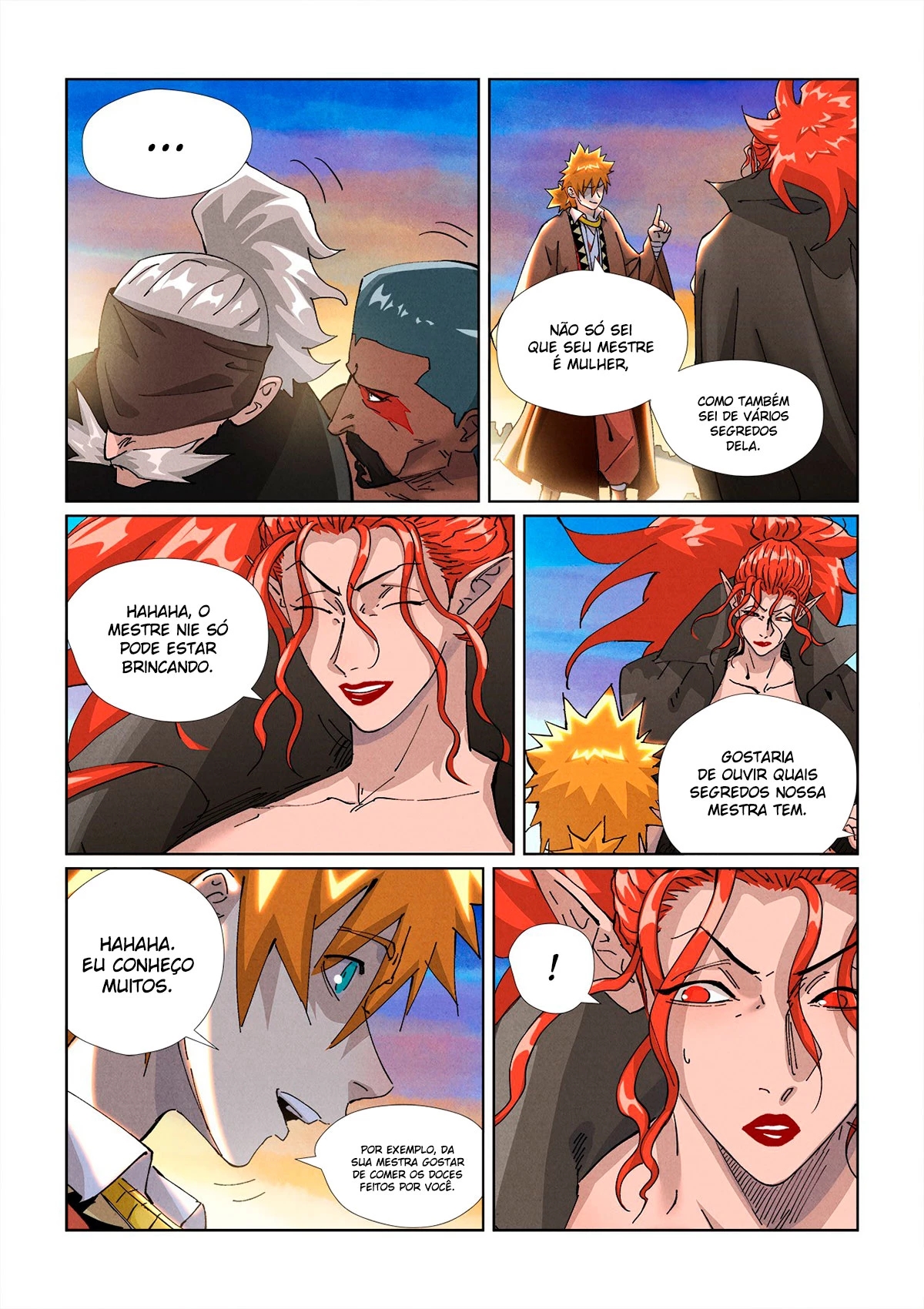 Read Contos de Demônios e Deuses PT Manga Online
