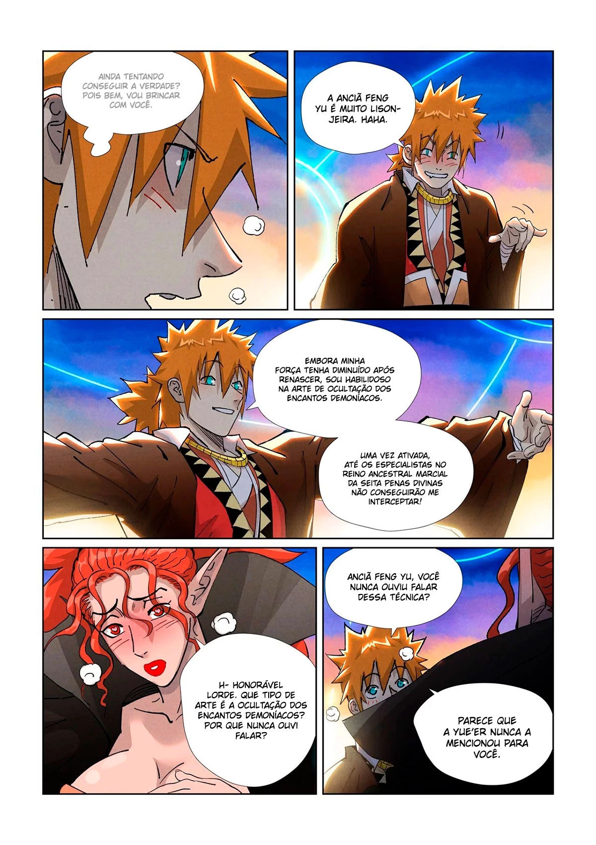 Read Contos de Demônios e Deuses PT Manga Online