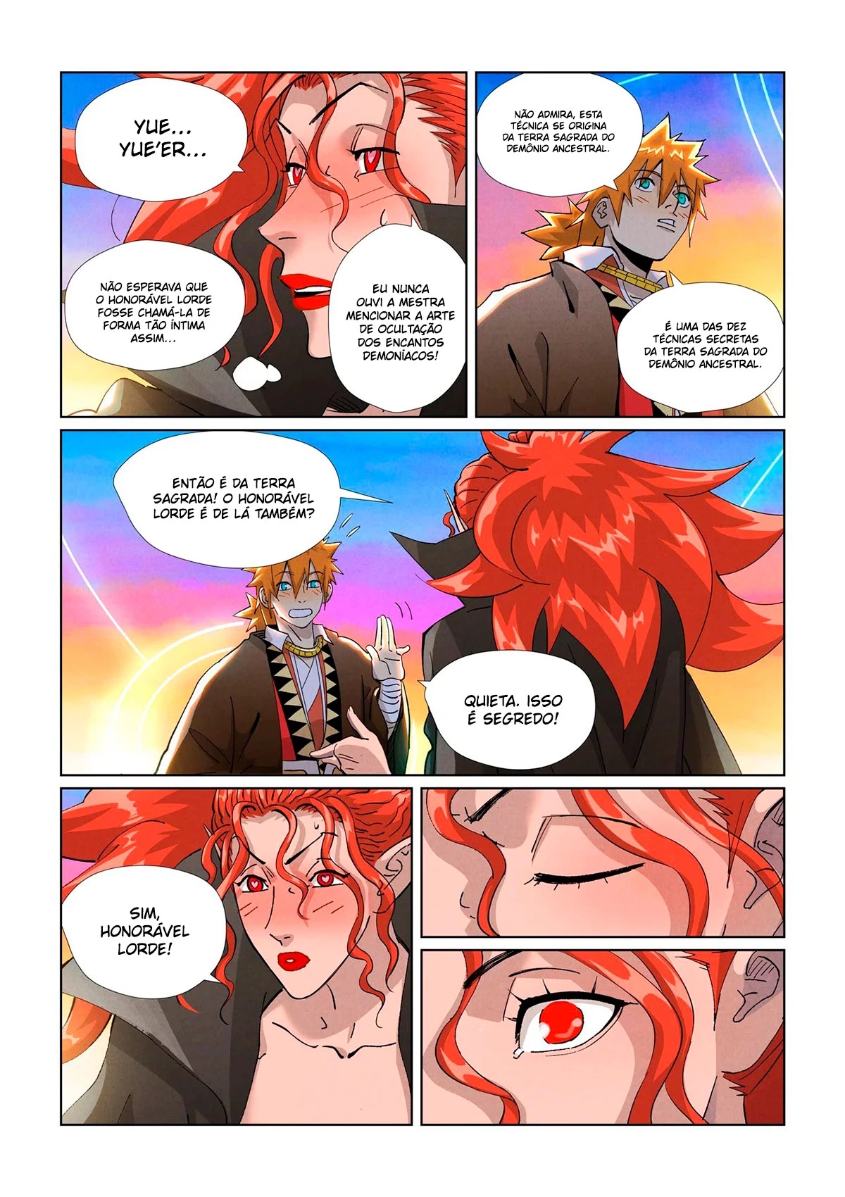 Read Contos de Demônios e Deuses PT Manga Online