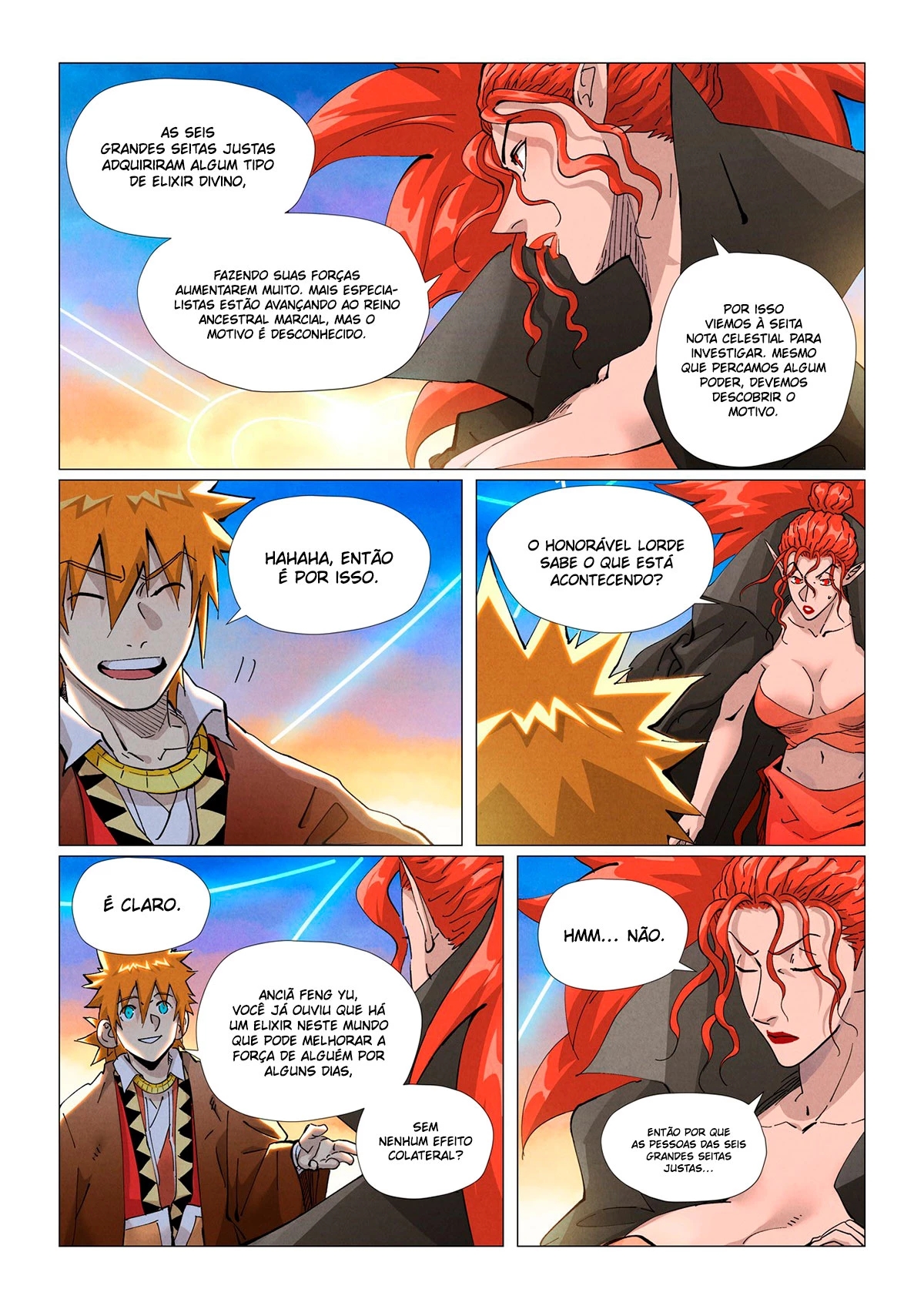 Read Contos de Demônios e Deuses PT Manga Online