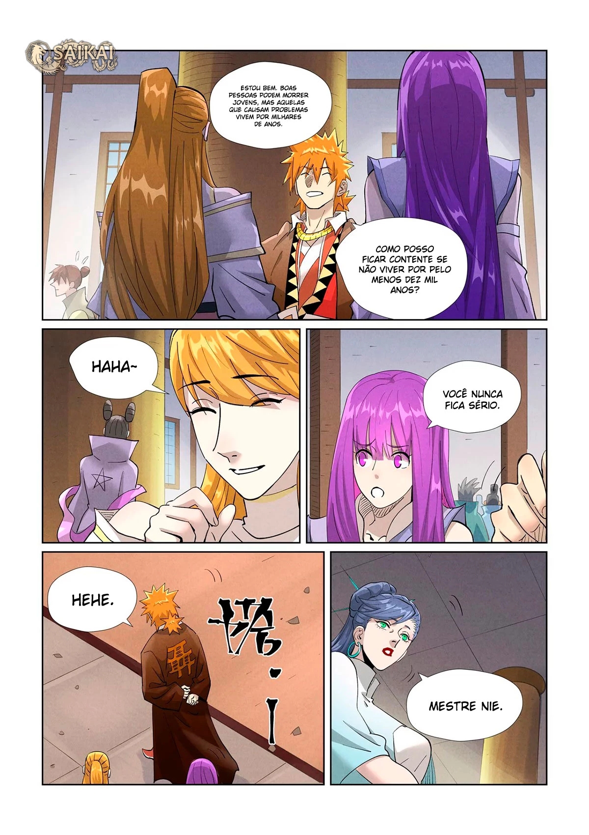 Read Contos de Demônios e Deuses PT Manga Online