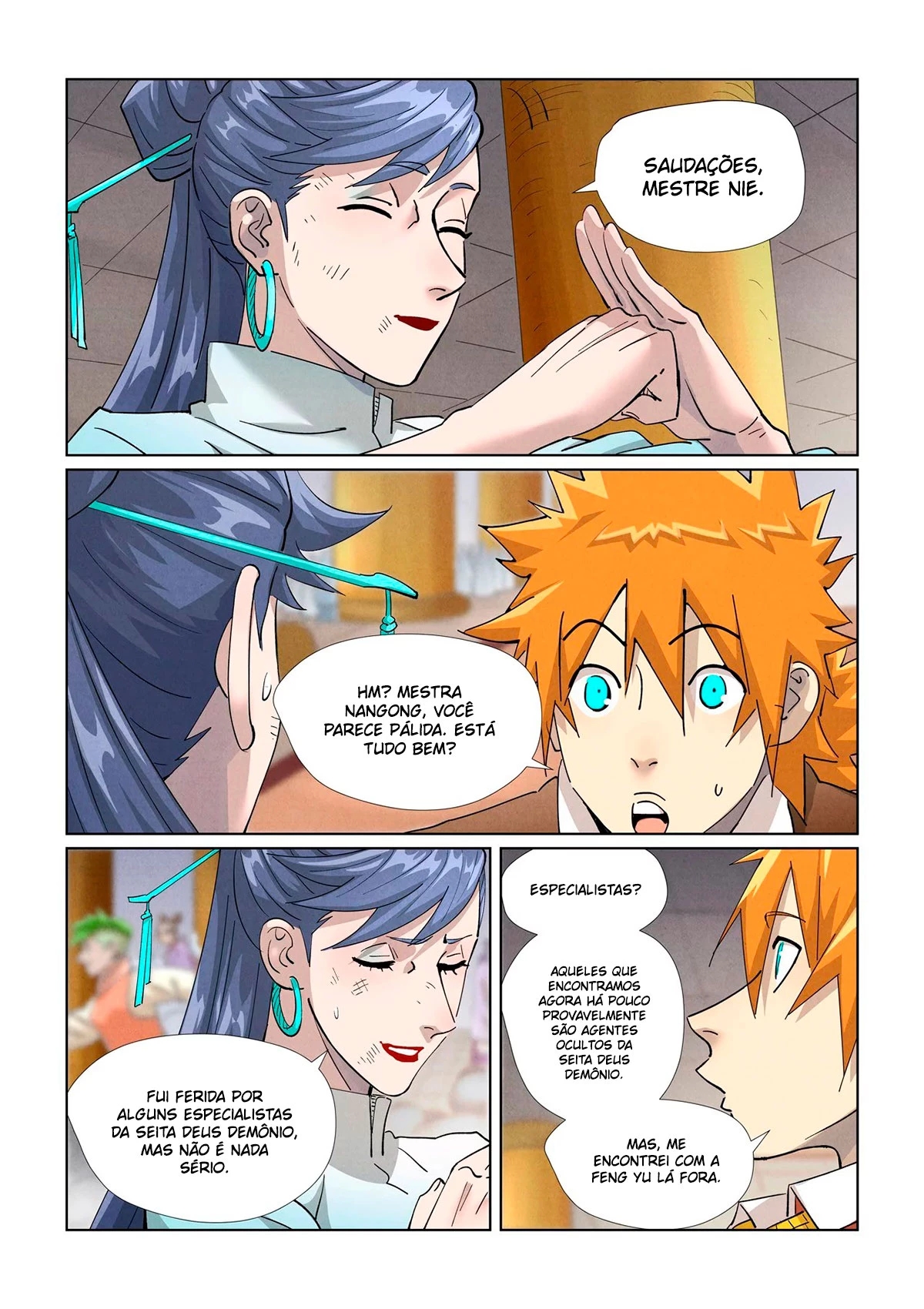 Read Contos de Demônios e Deuses PT Manga Online