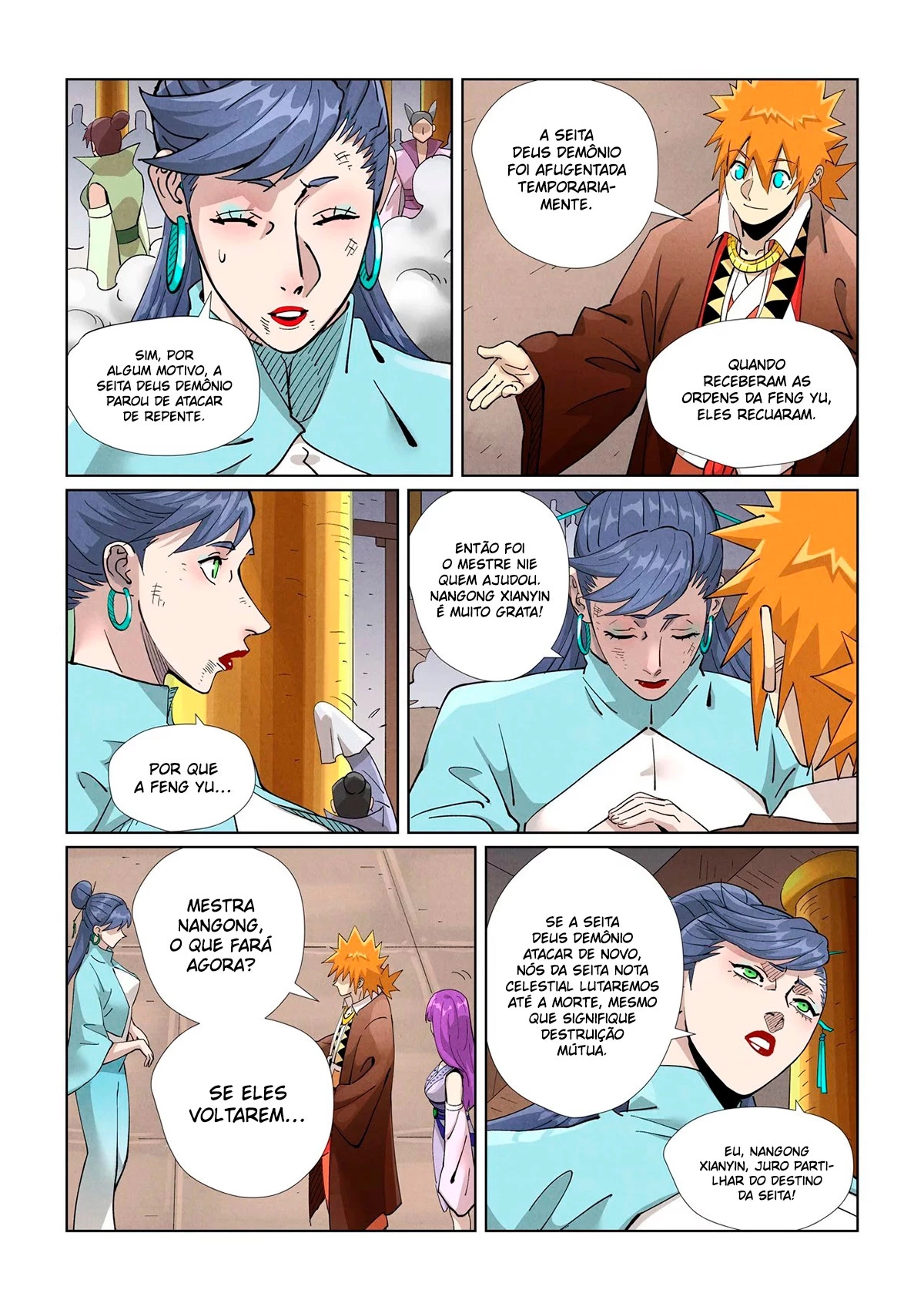Read Contos de Demônios e Deuses PT Manga Online