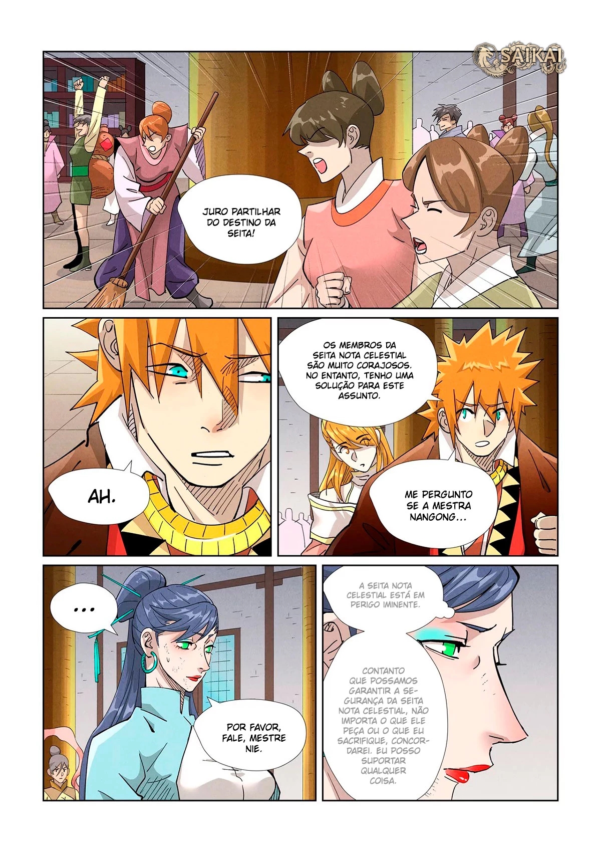 Read Contos de Demônios e Deuses PT Manga Online