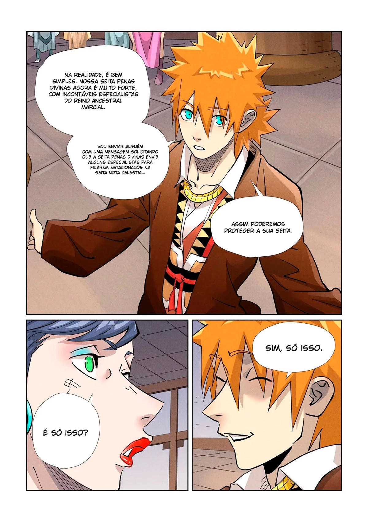 Read Contos de Demônios e Deuses PT Manga Online