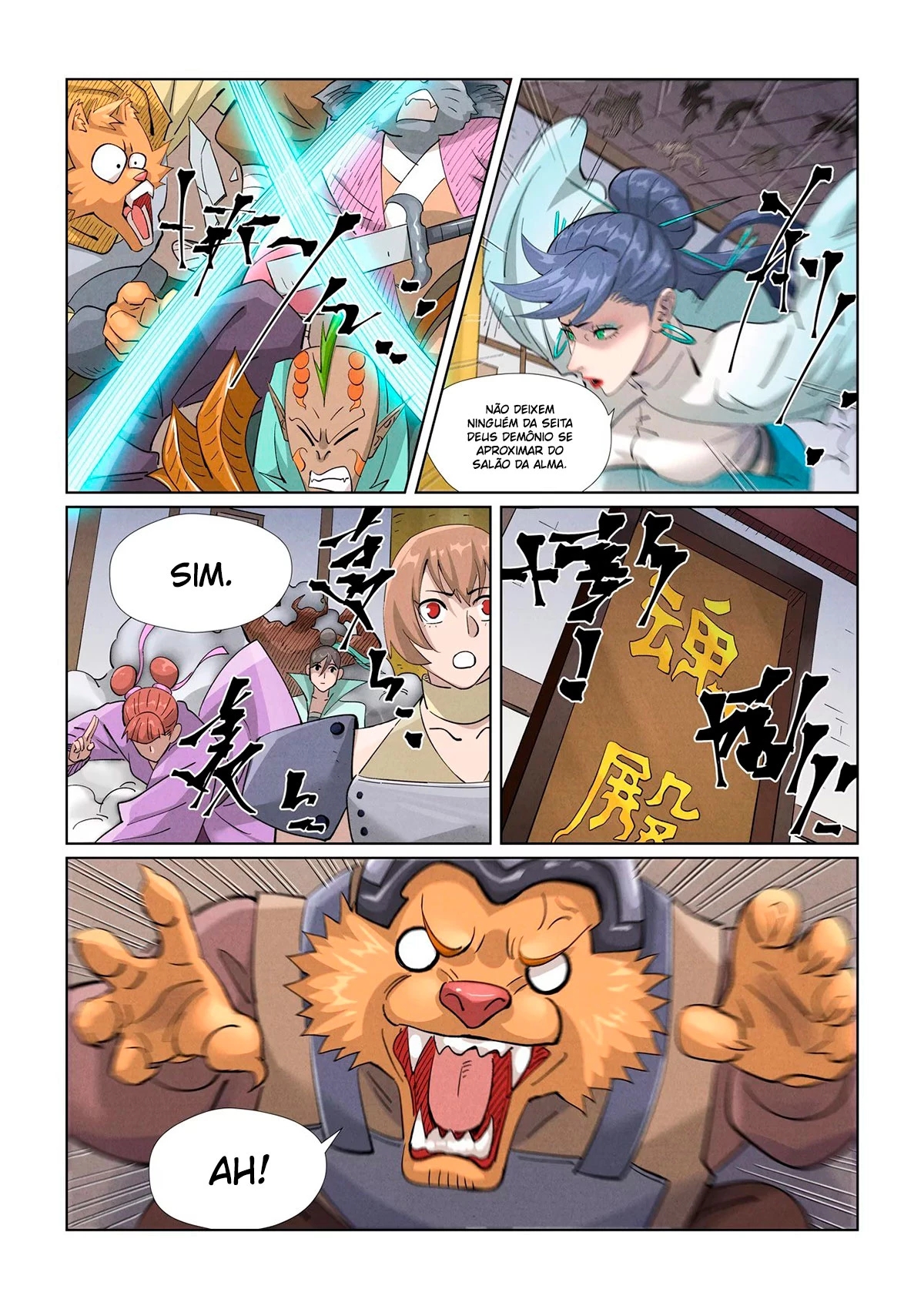 Read Contos de Demônios e Deuses PT Manga Online