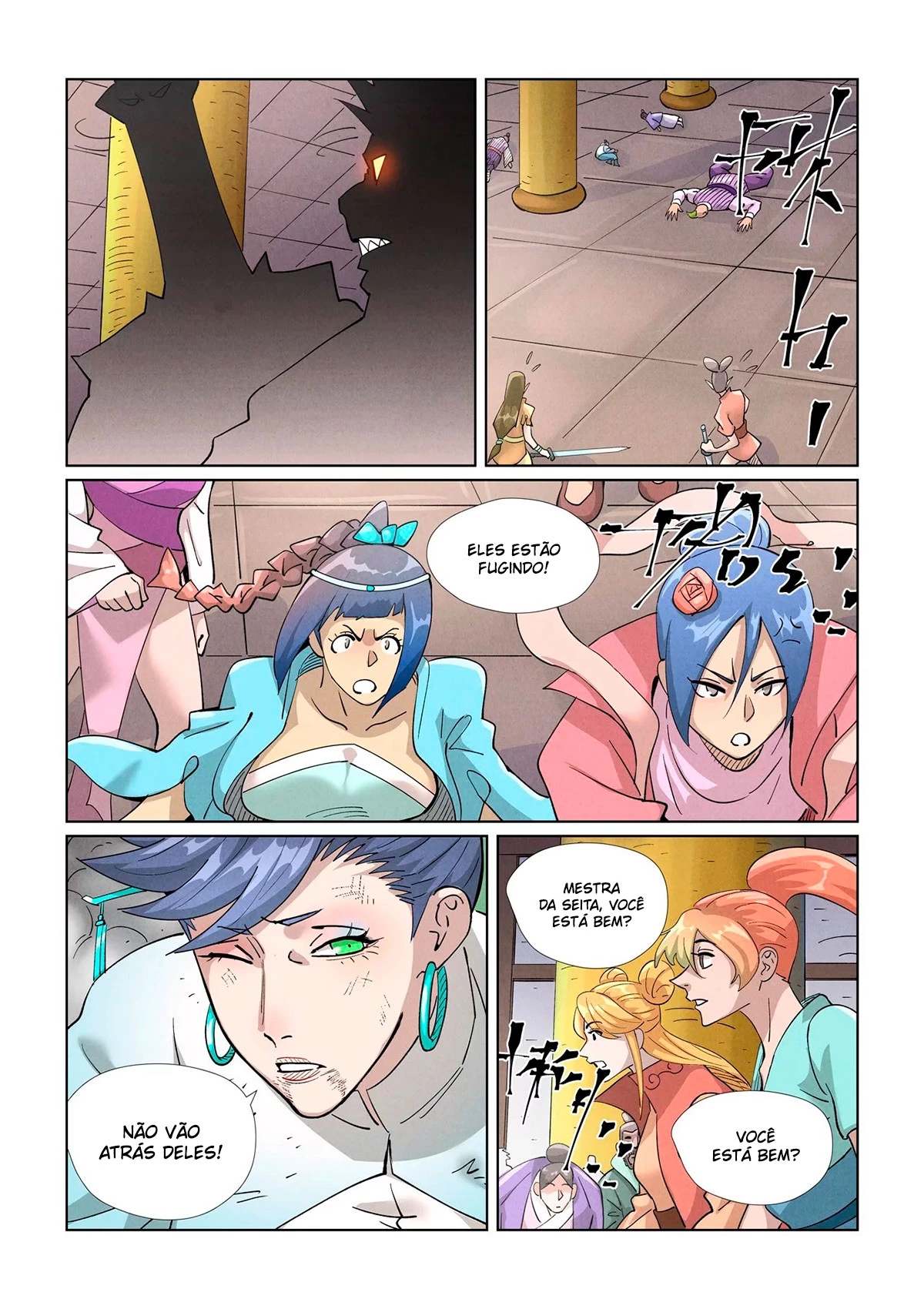Read Contos de Demônios e Deuses PT Manga Online
