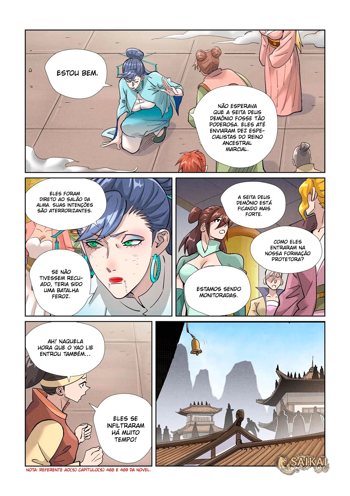 Read Contos de Demônios e Deuses PT Manga Online