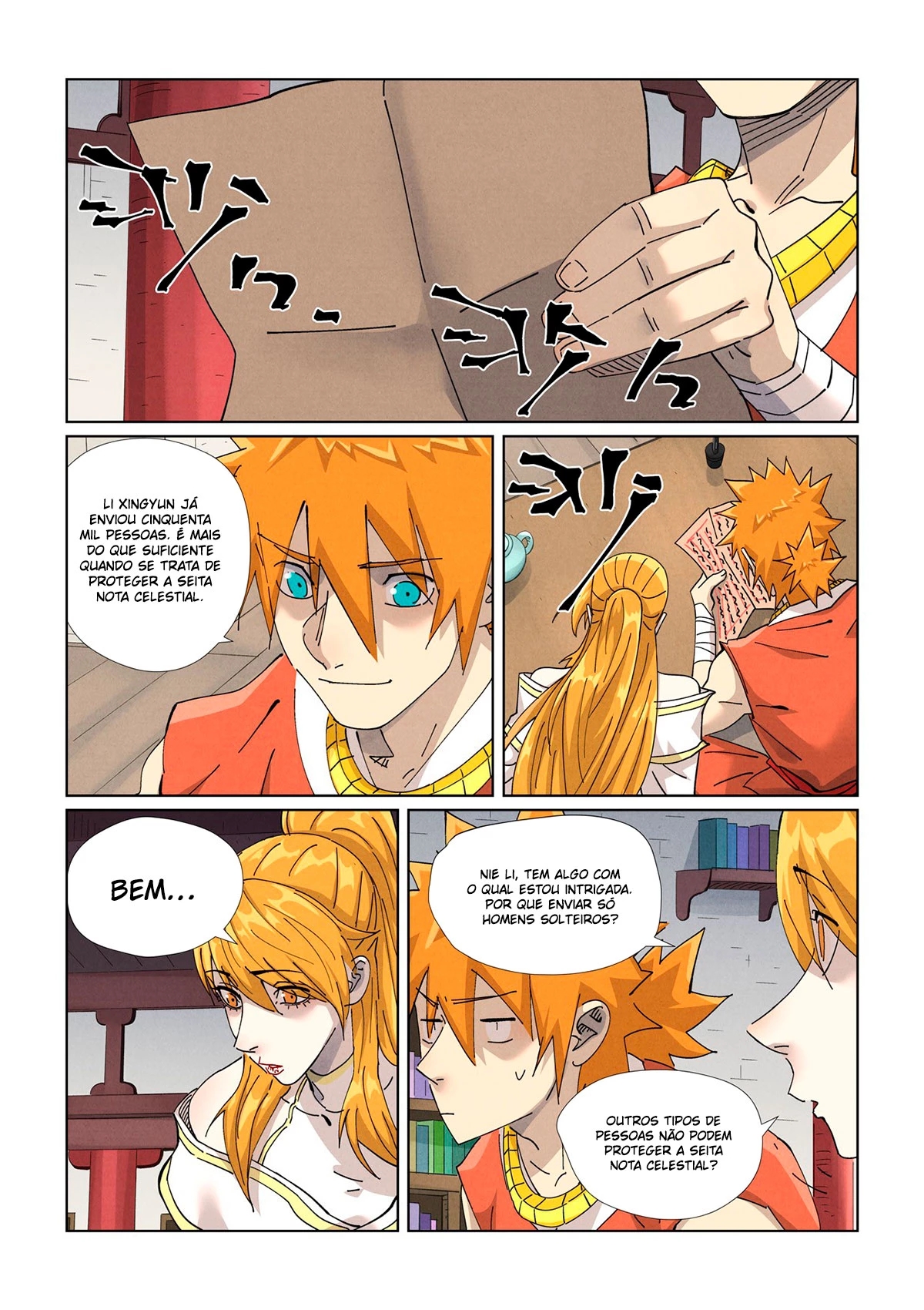 Read Contos de Demônios e Deuses PT Manga Online