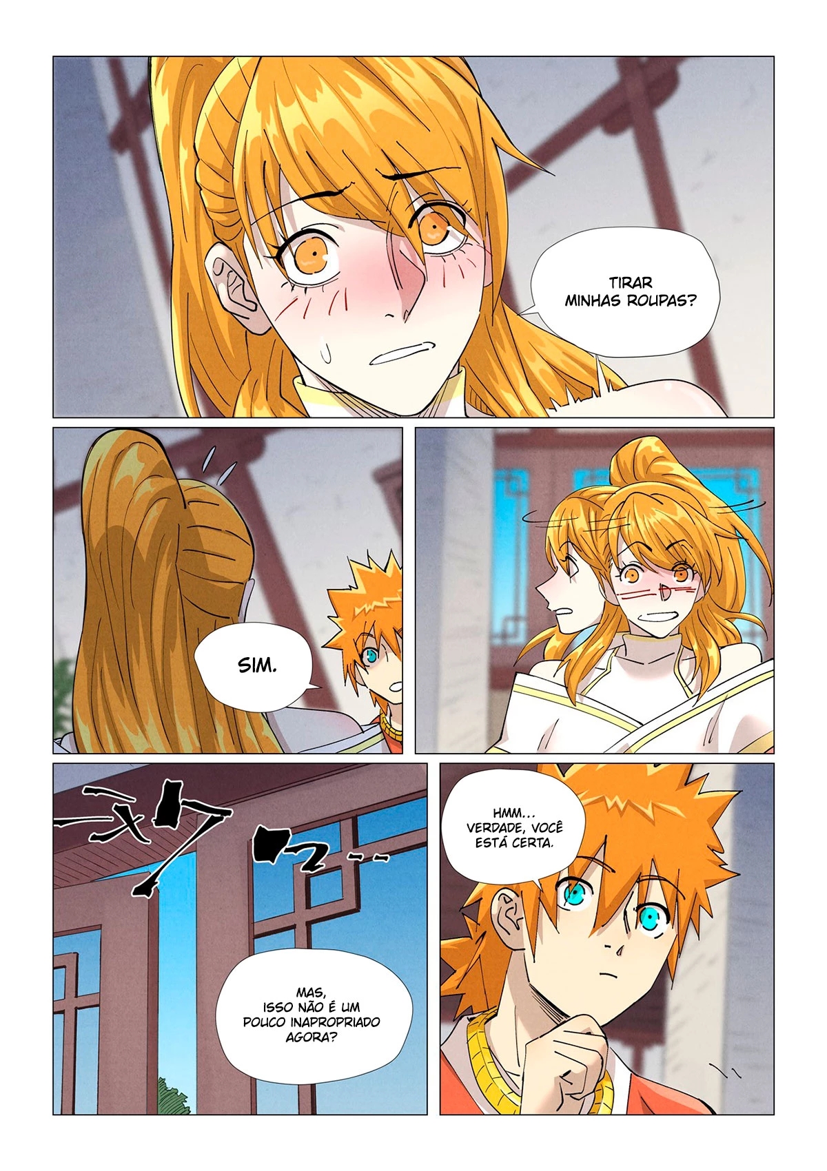 Read Contos de Demônios e Deuses PT Manga Online