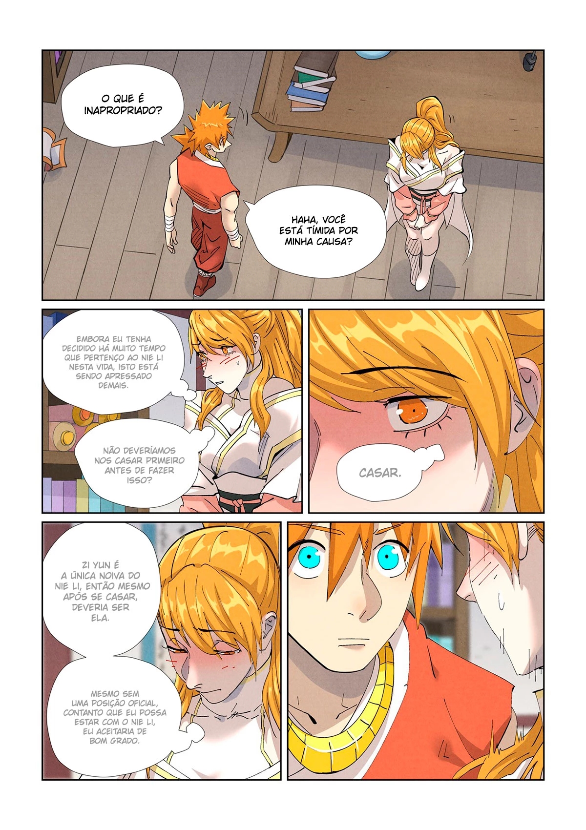 Read Contos de Demônios e Deuses PT Manga Online