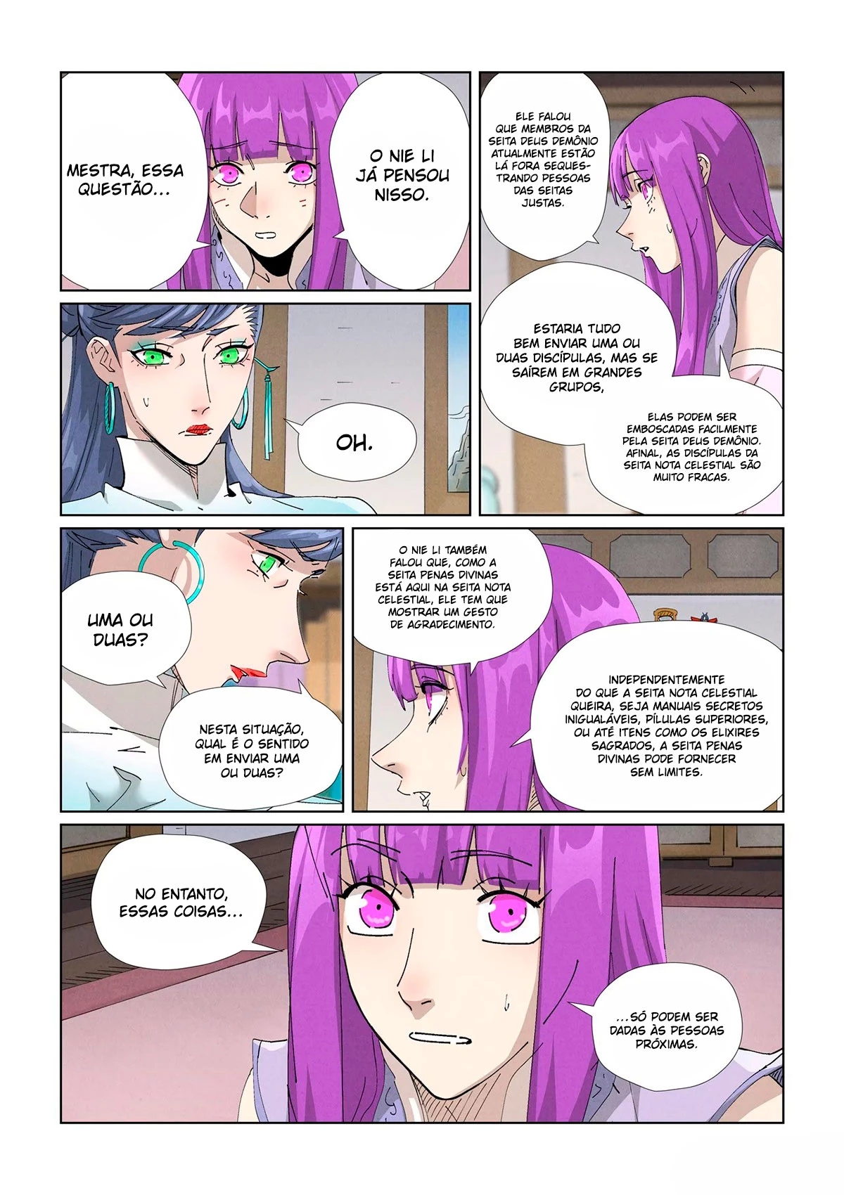 Read Contos de Demônios e Deuses PT Manga Online