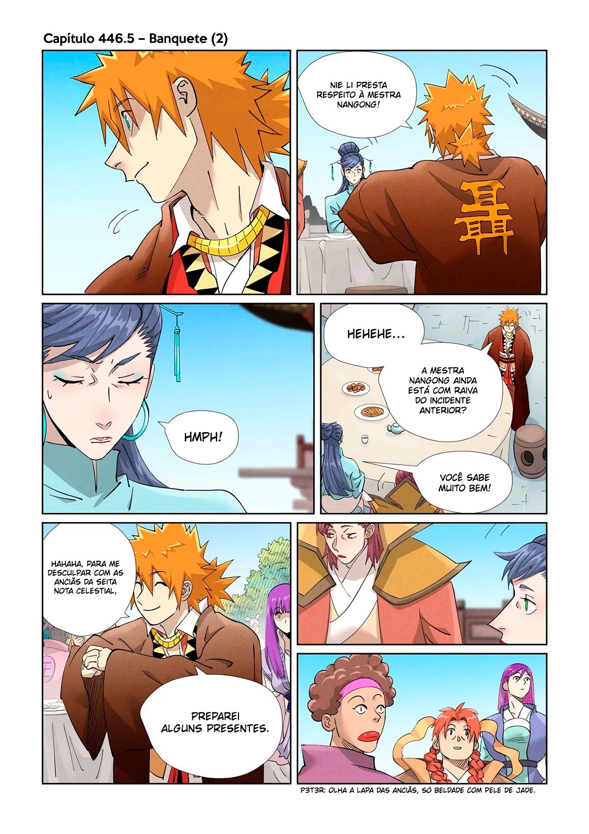 Read Contos de Demônios e Deuses PT Manga Online