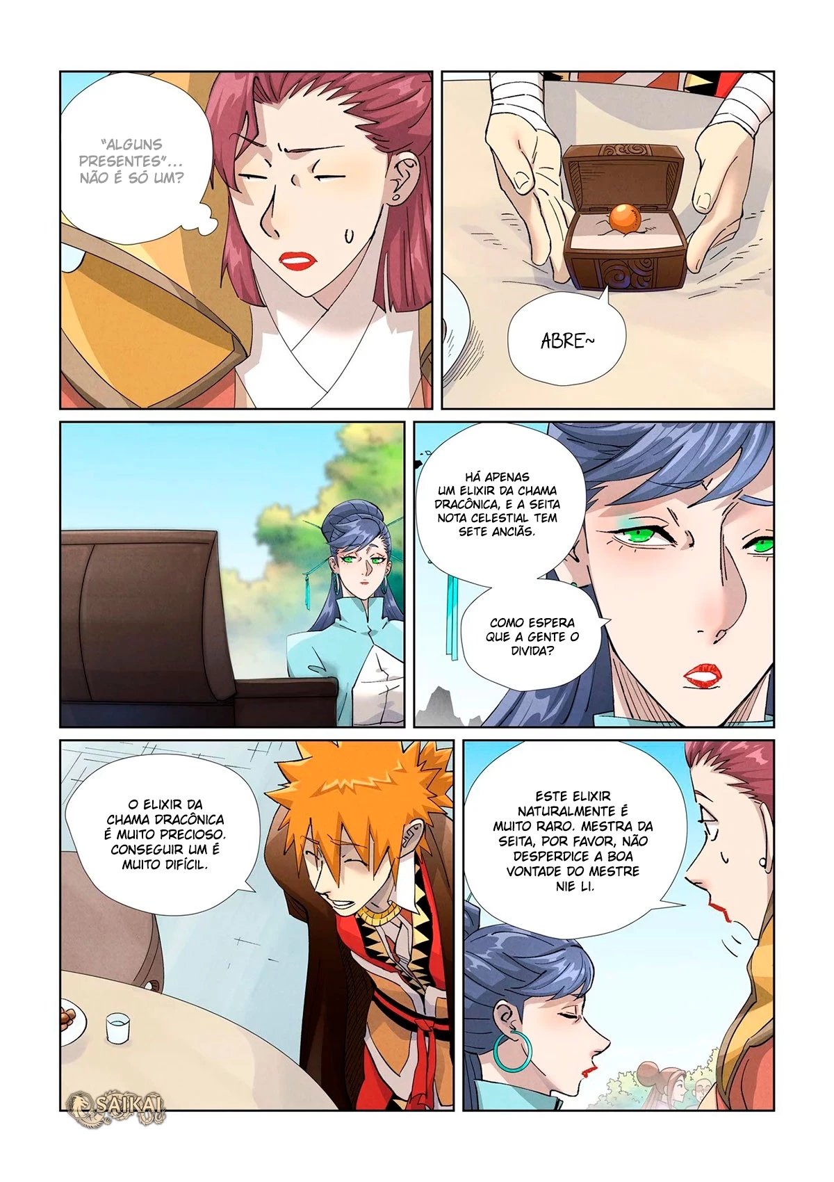 Read Contos de Demônios e Deuses PT Manga Online