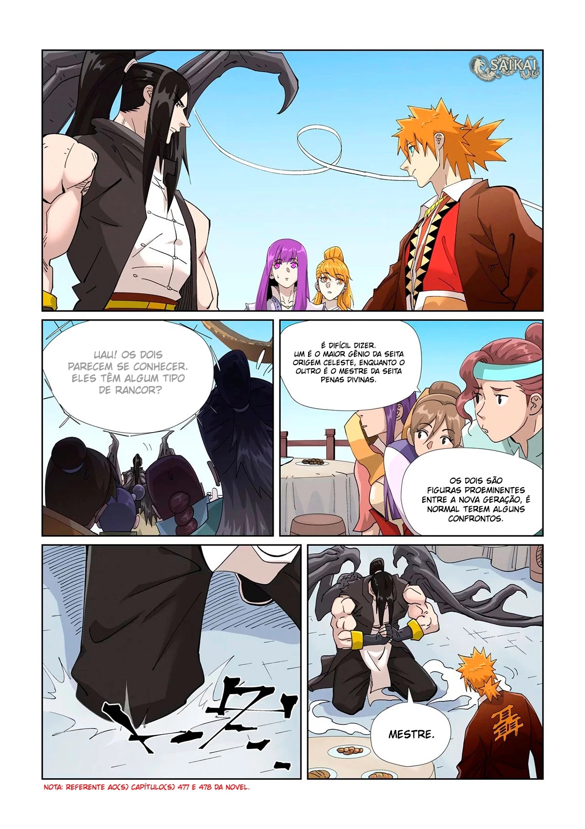 Read Contos de Demônios e Deuses PT Manga Online
