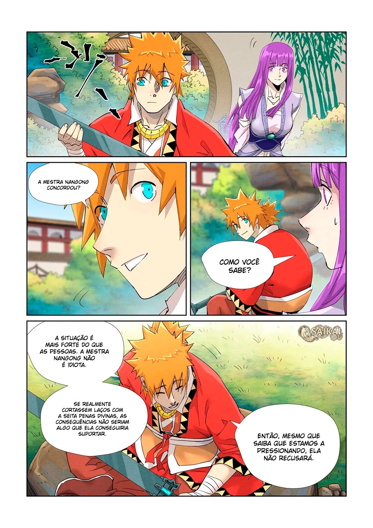 Read Contos de Demônios e Deuses PT Manga Online
