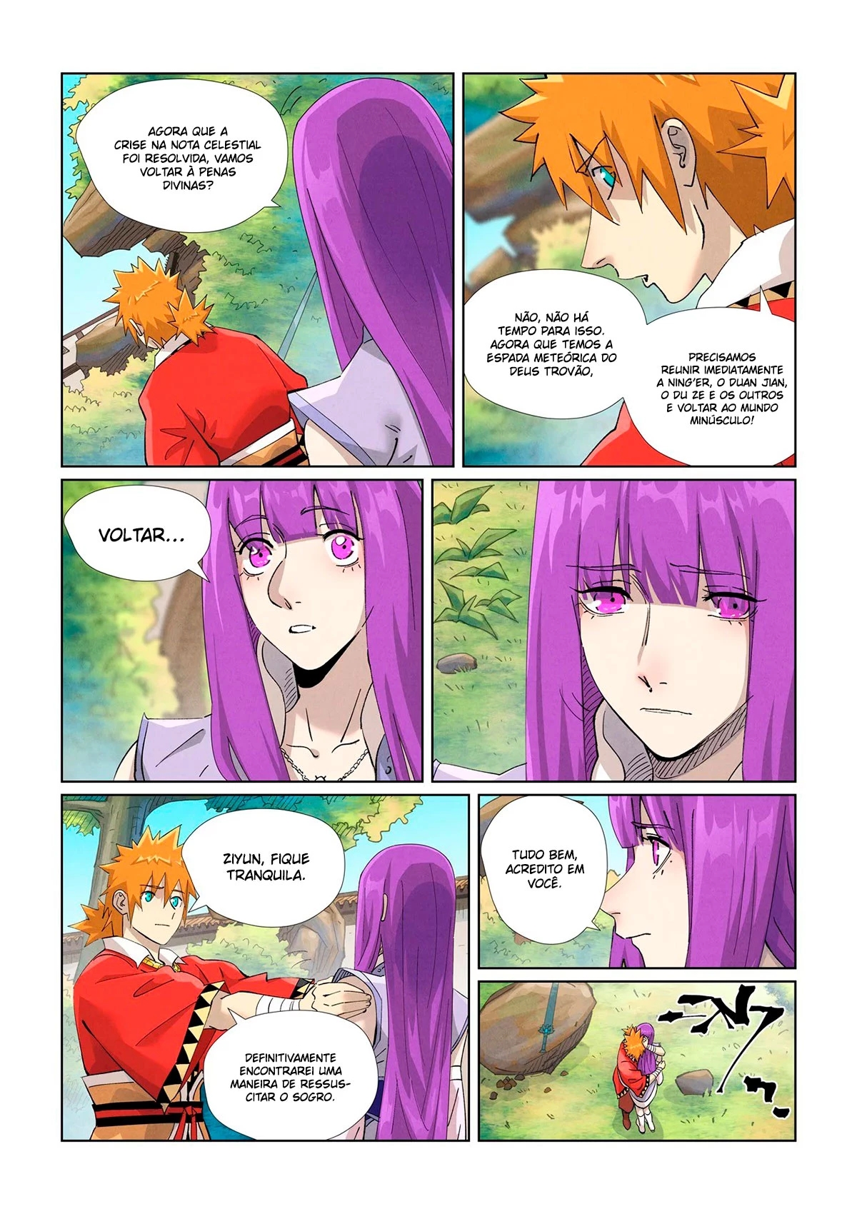 Read Contos de Demônios e Deuses PT Manga Online