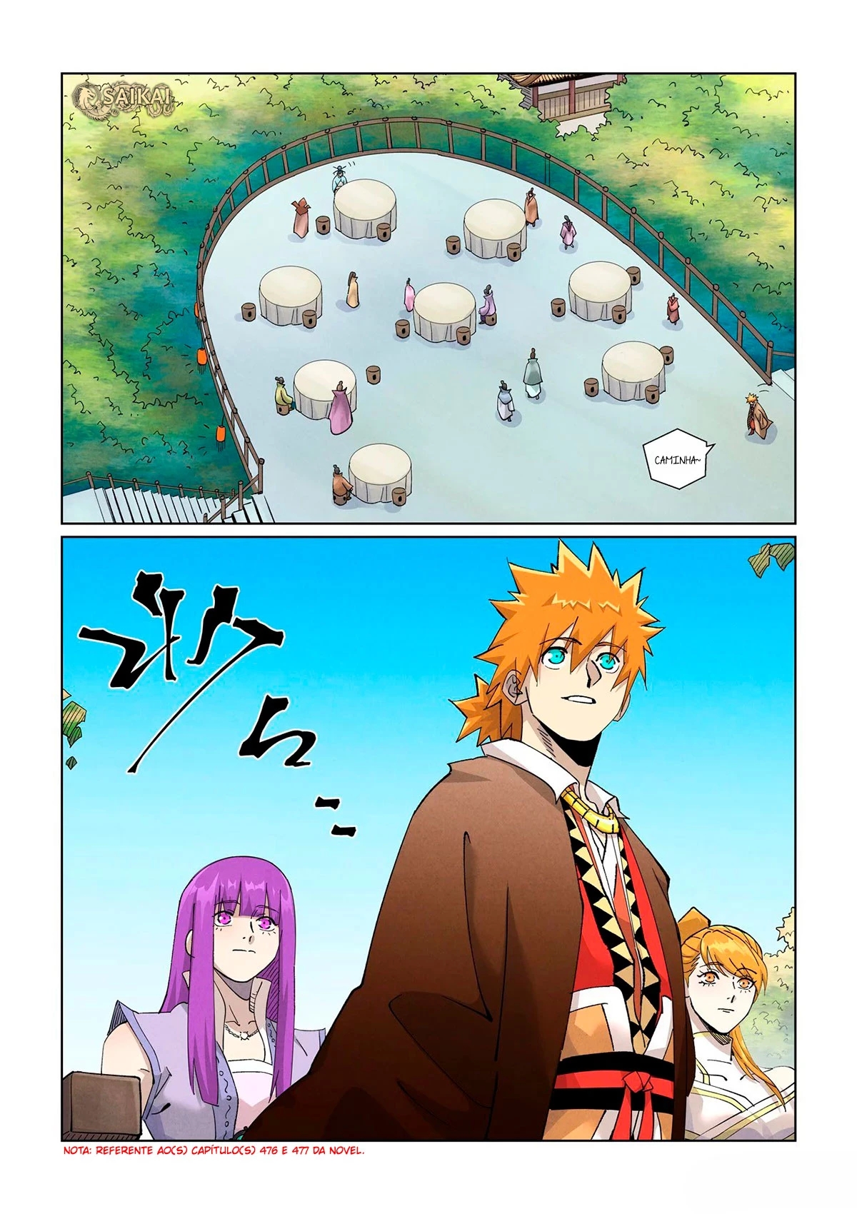 Read Contos de Demônios e Deuses PT Manga Online