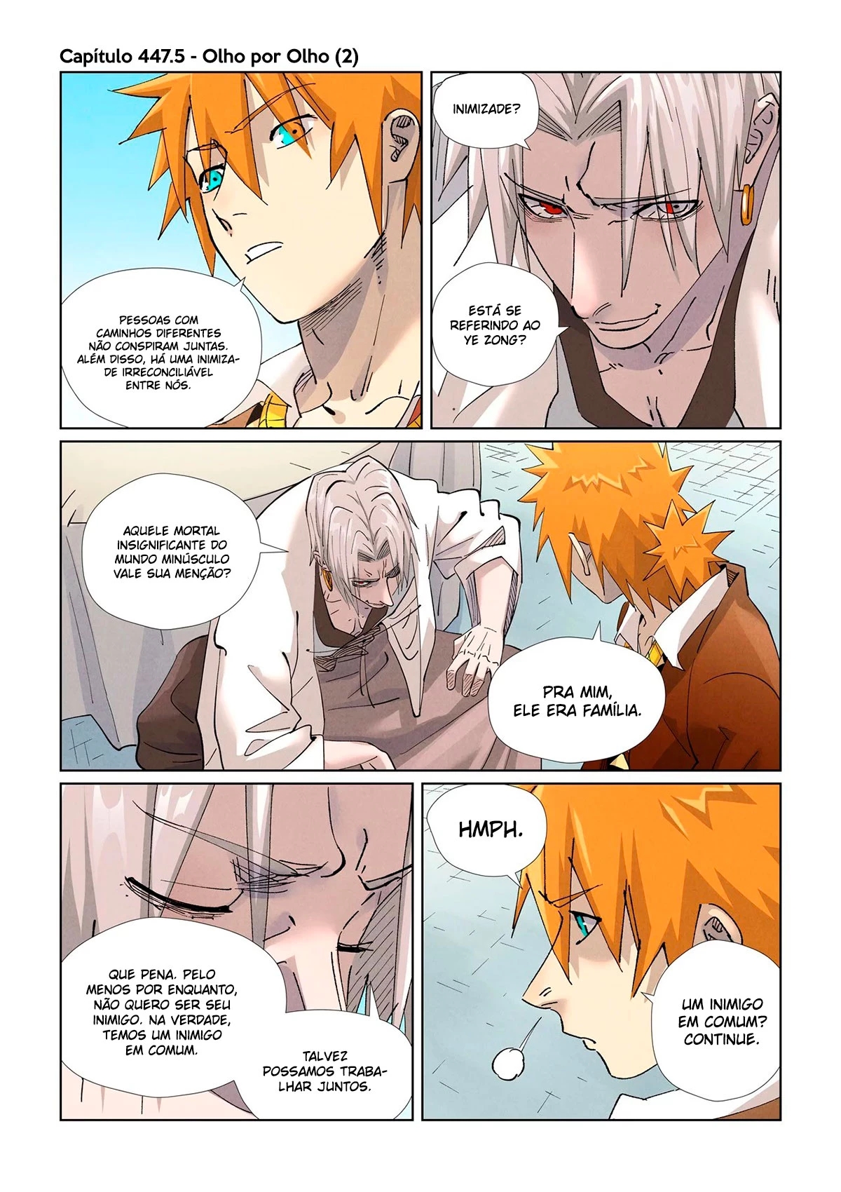 Read Contos de Demônios e Deuses PT Manga Online