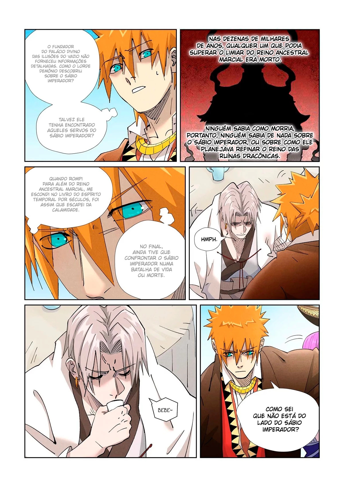 Read Contos de Demônios e Deuses PT Manga Online