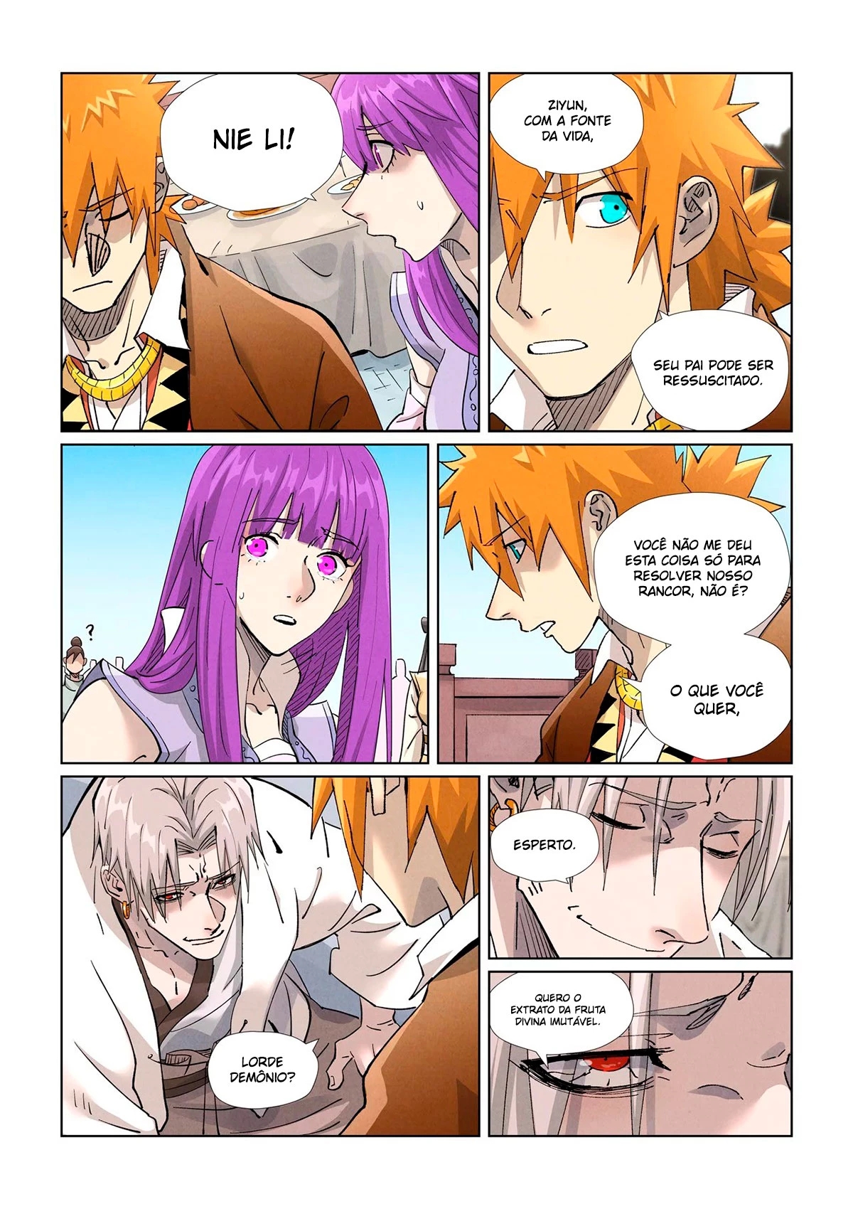 Read Contos de Demônios e Deuses PT Manga Online