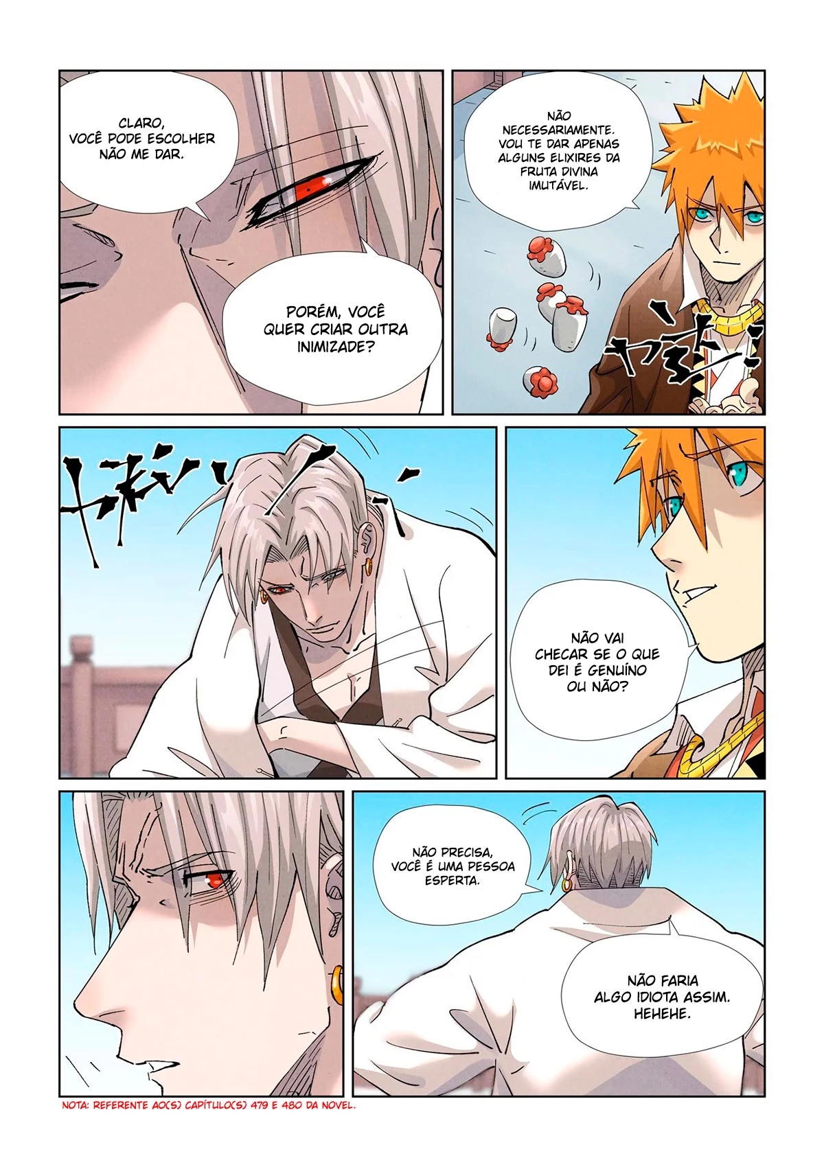 Read Contos de Demônios e Deuses PT Manga Online
