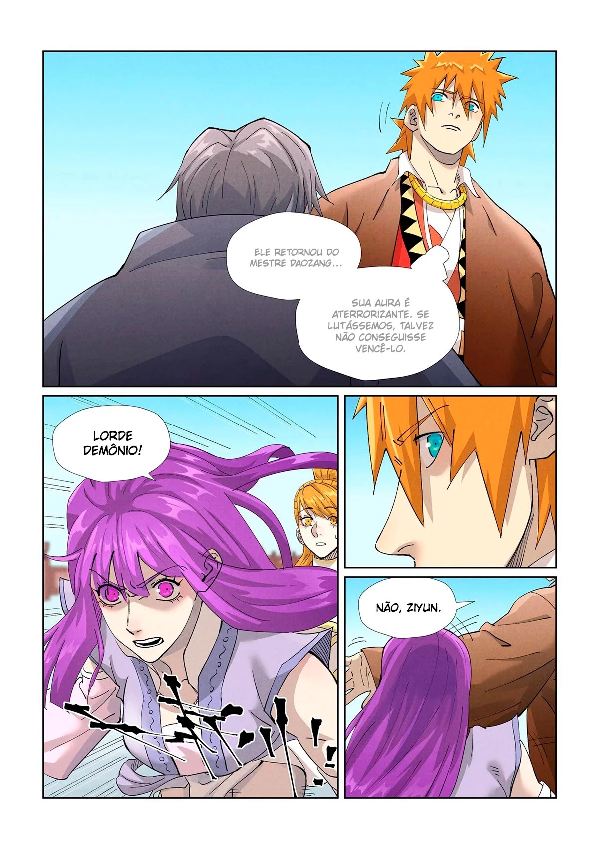 Read Contos de Demônios e Deuses PT Manga Online