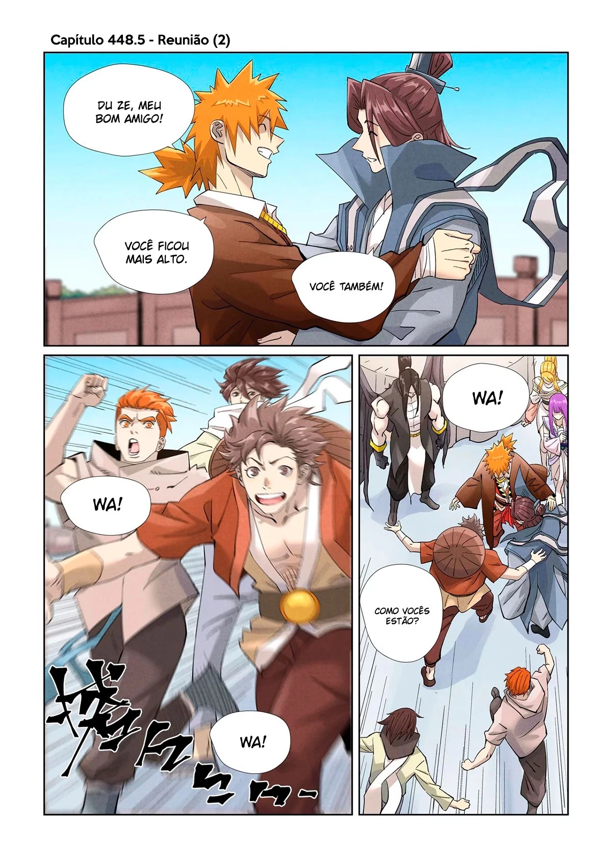 Read Contos de Demônios e Deuses PT Manga Online