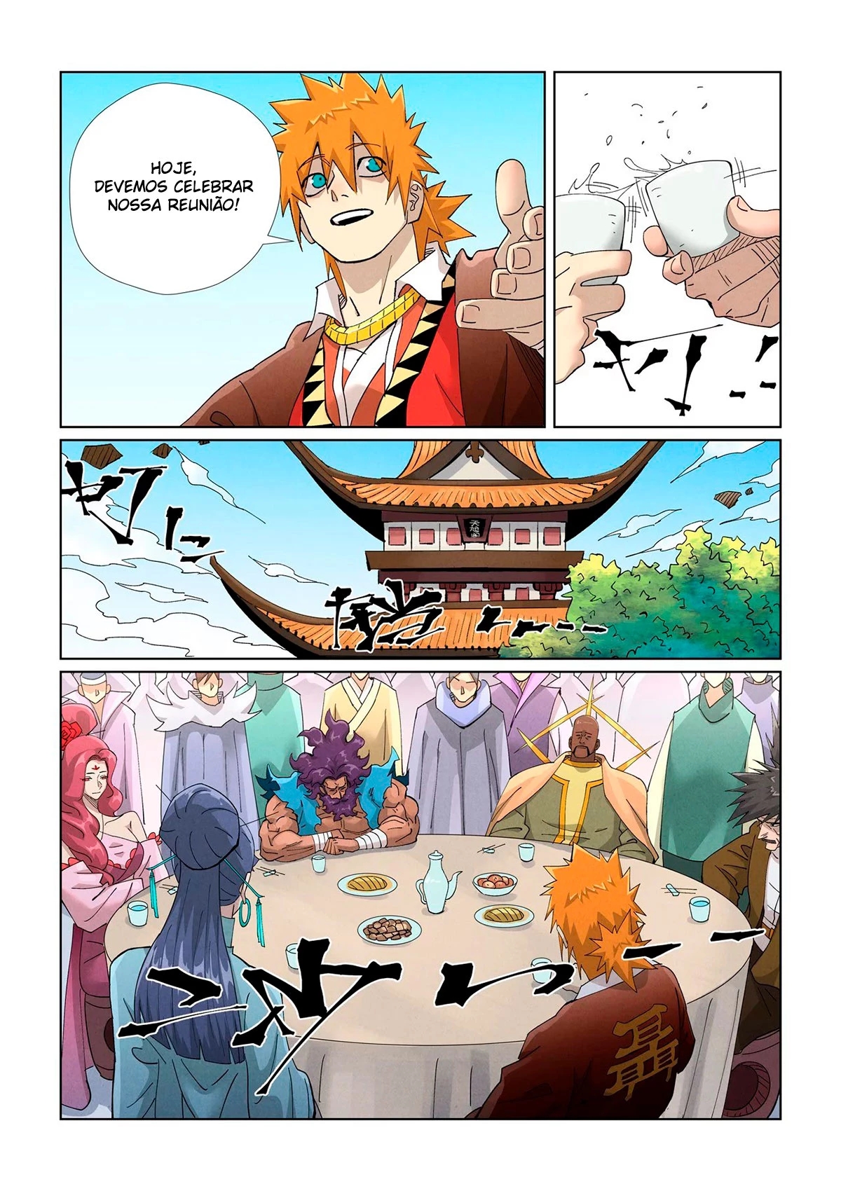 Read Contos de Demônios e Deuses PT Manga Online