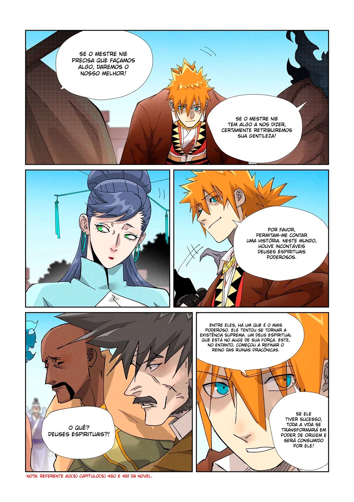 Read Contos de Demônios e Deuses PT Manga Online