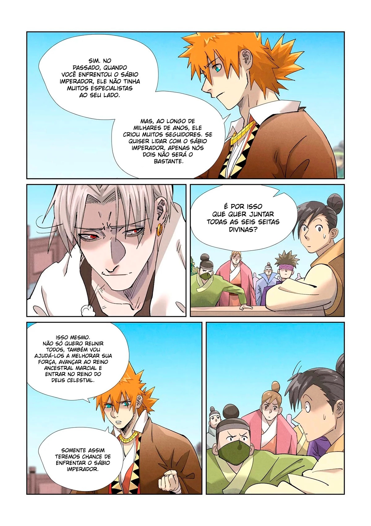 Read Contos de Demônios e Deuses PT Manga Online