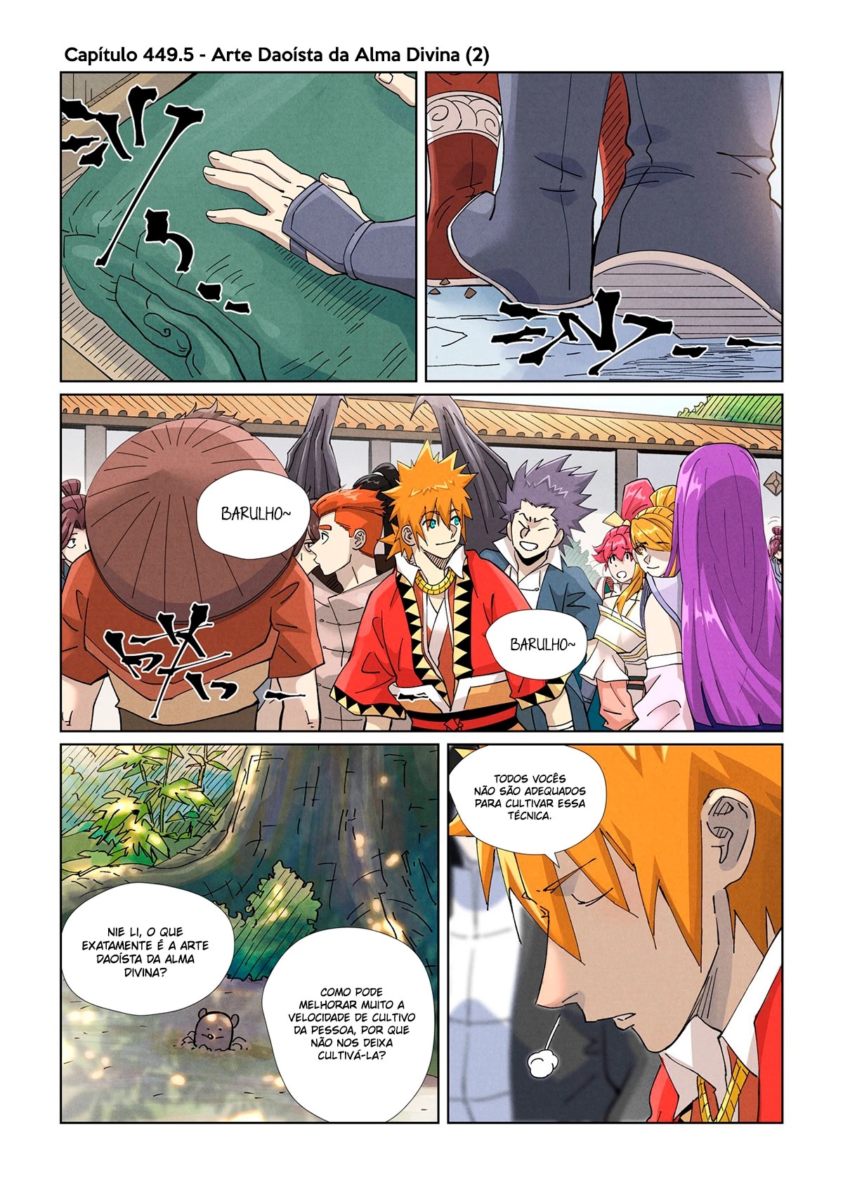 Read Contos de Demônios e Deuses PT Manga Online