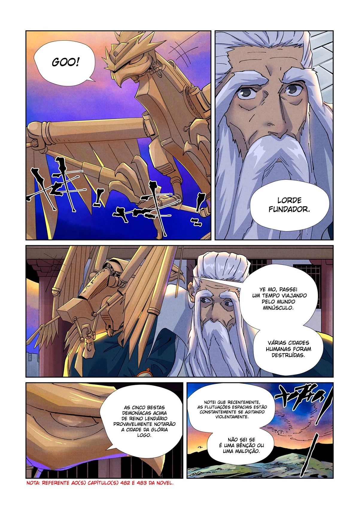 Read Contos de Demônios e Deuses PT Manga Online