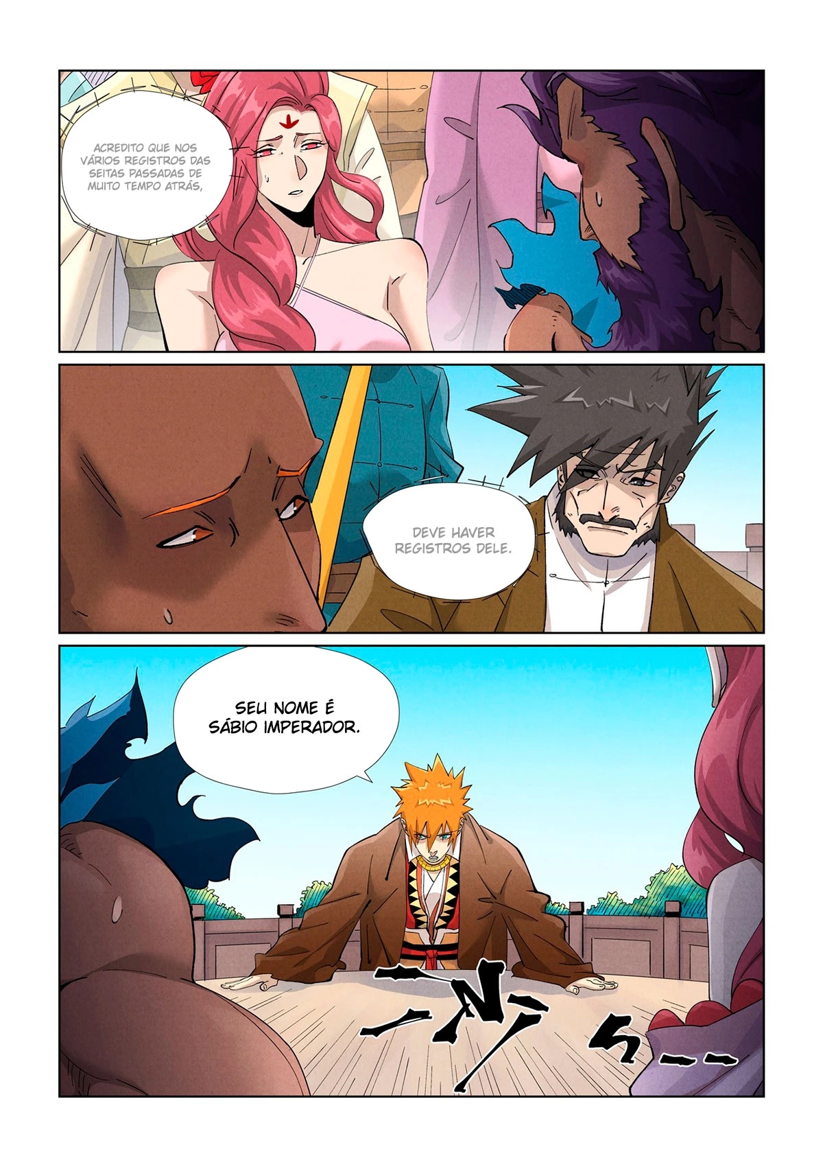 Read Contos de Demônios e Deuses PT Manga Online