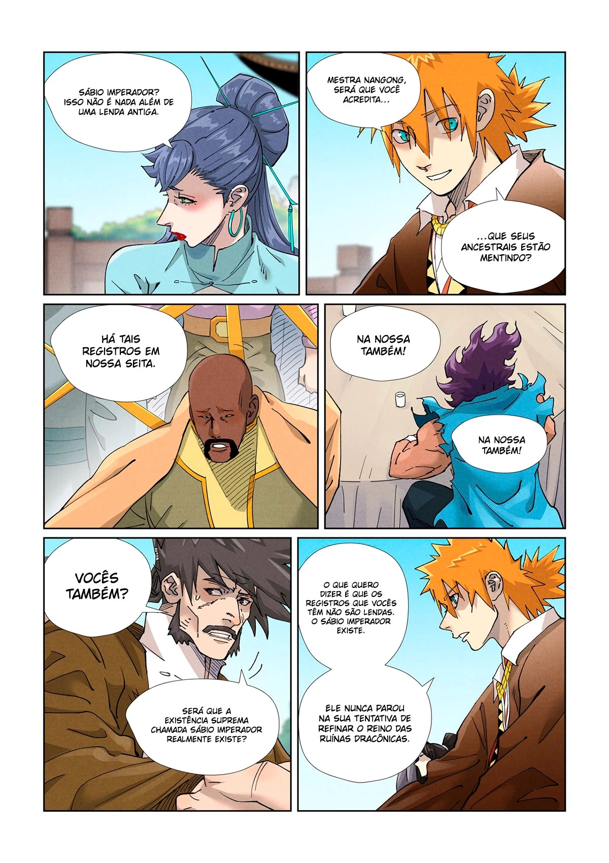 Read Contos de Demônios e Deuses PT Manga Online