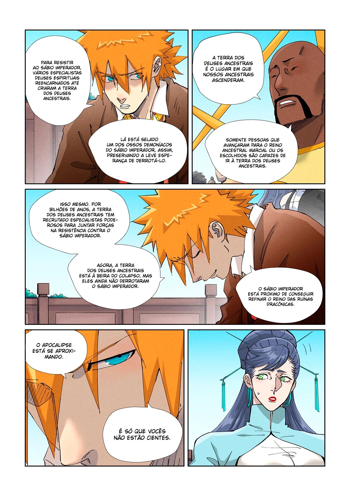 Read Contos de Demônios e Deuses PT Manga Online