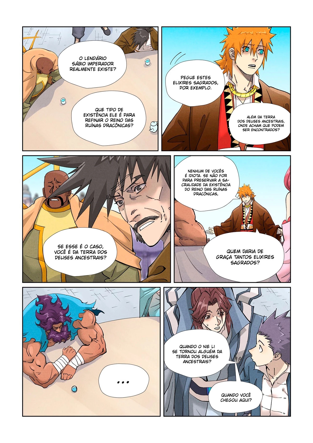 Read Contos de Demônios e Deuses PT Manga Online