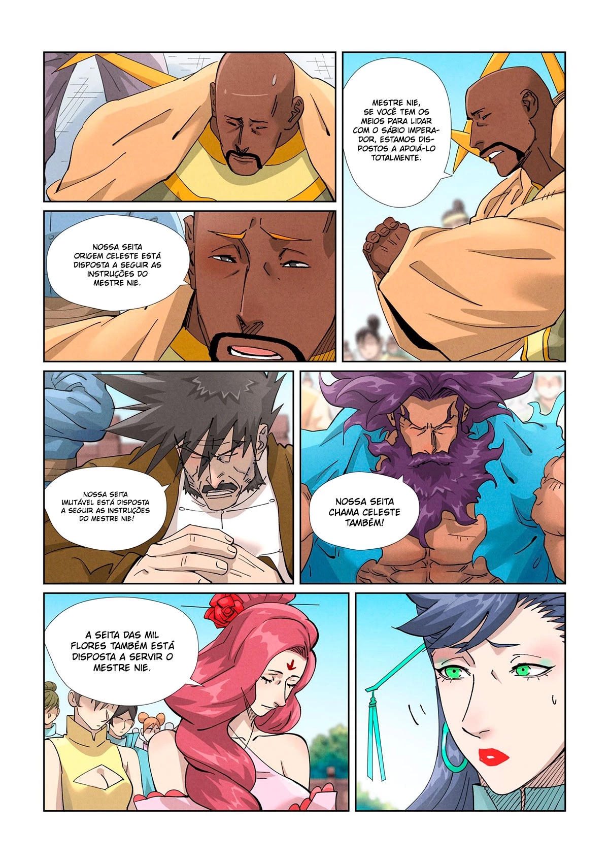 Read Contos de Demônios e Deuses PT Manga Online
