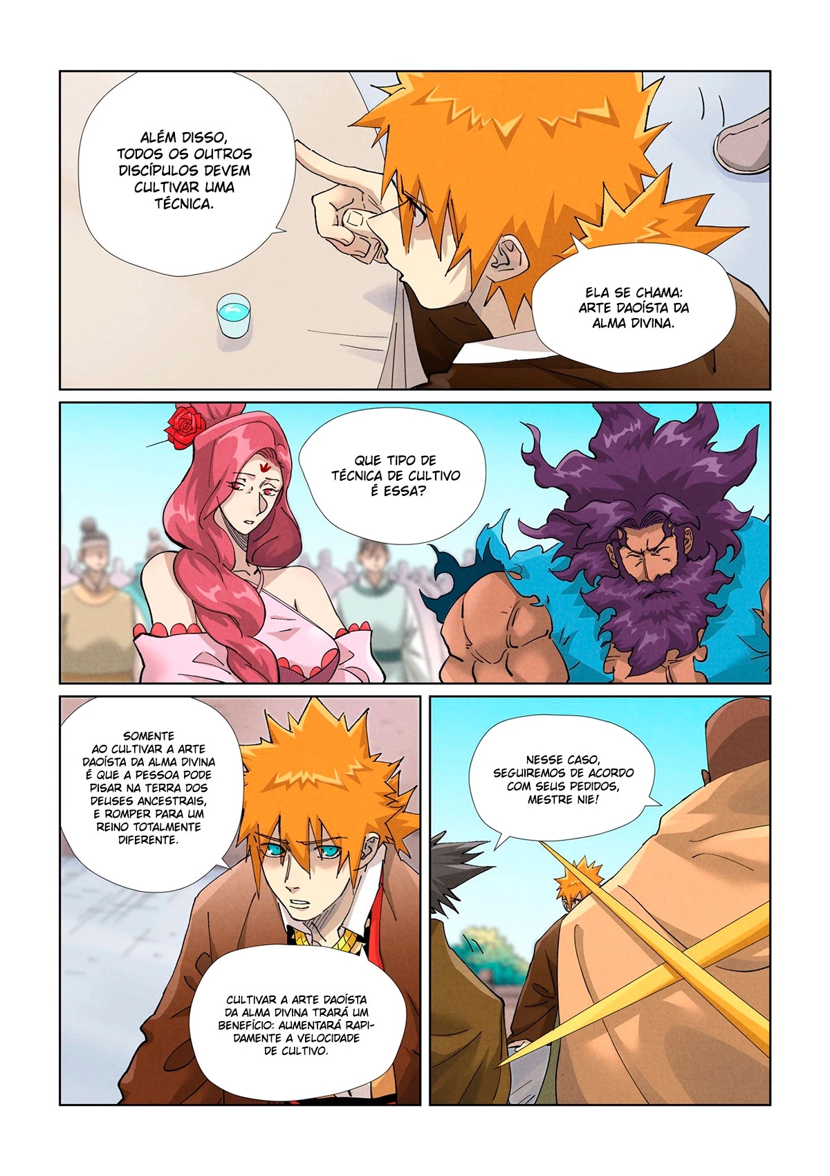Read Contos de Demônios e Deuses PT Manga Online
