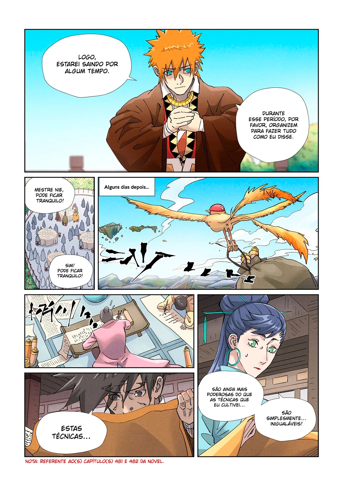 Read Contos de Demônios e Deuses PT Manga Online