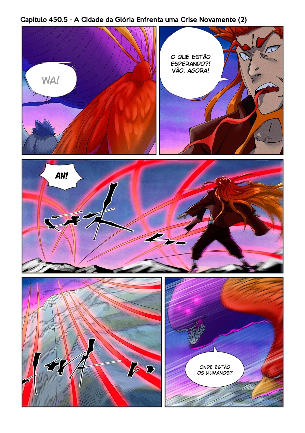 Read Contos de Demônios e Deuses PT Manga Online