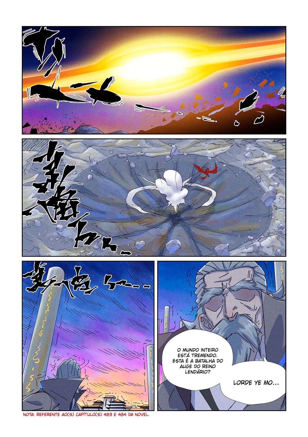 Read Contos de Demônios e Deuses PT Manga Online