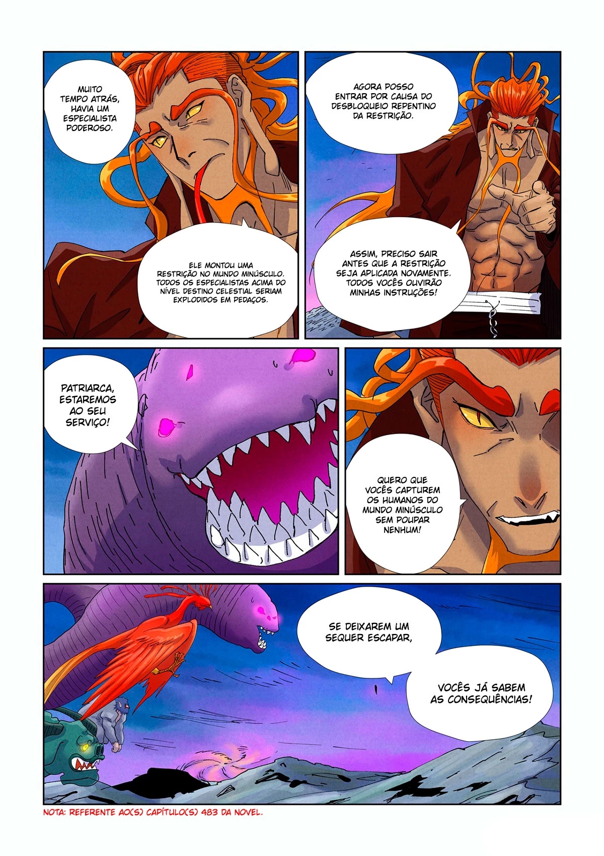 Read Contos de Demônios e Deuses PT Manga Online
