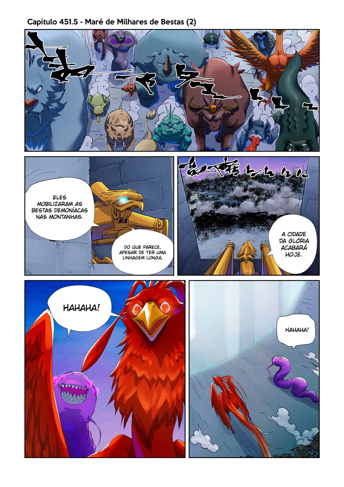 Read Contos de Demônios e Deuses PT Manga Online
