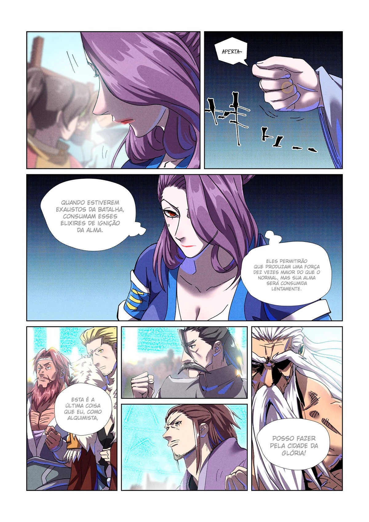 Read Contos de Demônios e Deuses PT Manga Online