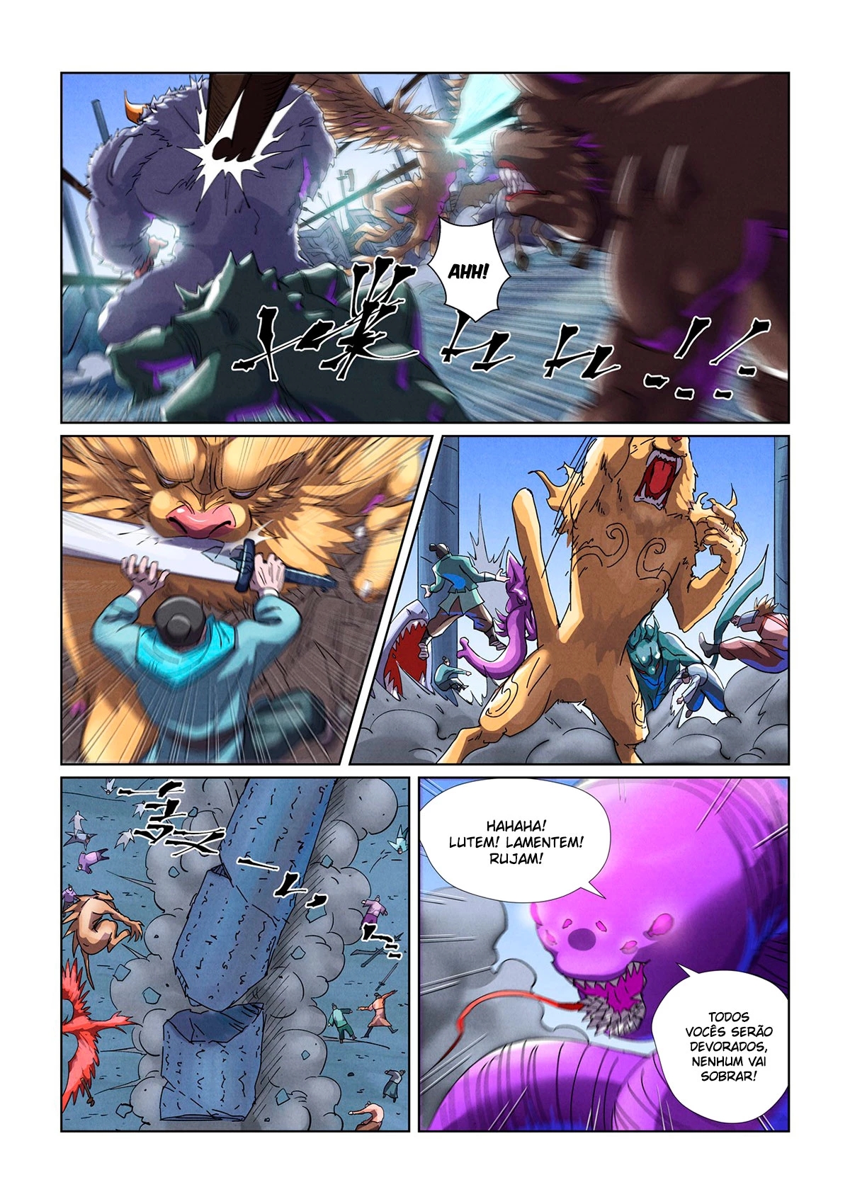 Read Contos de Demônios e Deuses PT Manga Online