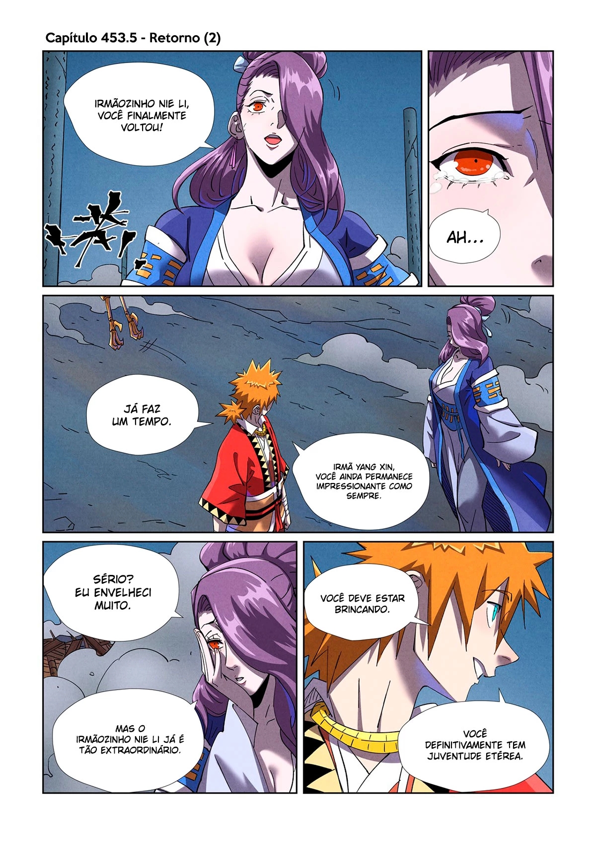 Read Contos de Demônios e Deuses PT Manga Online