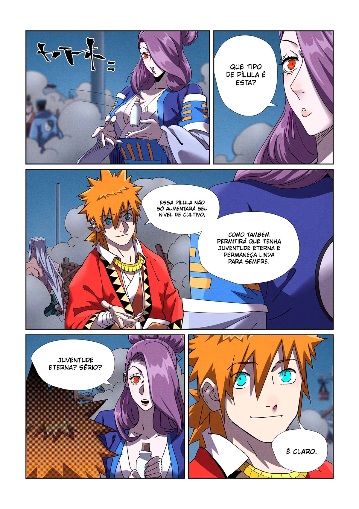 Read Contos de Demônios e Deuses PT Manga Online