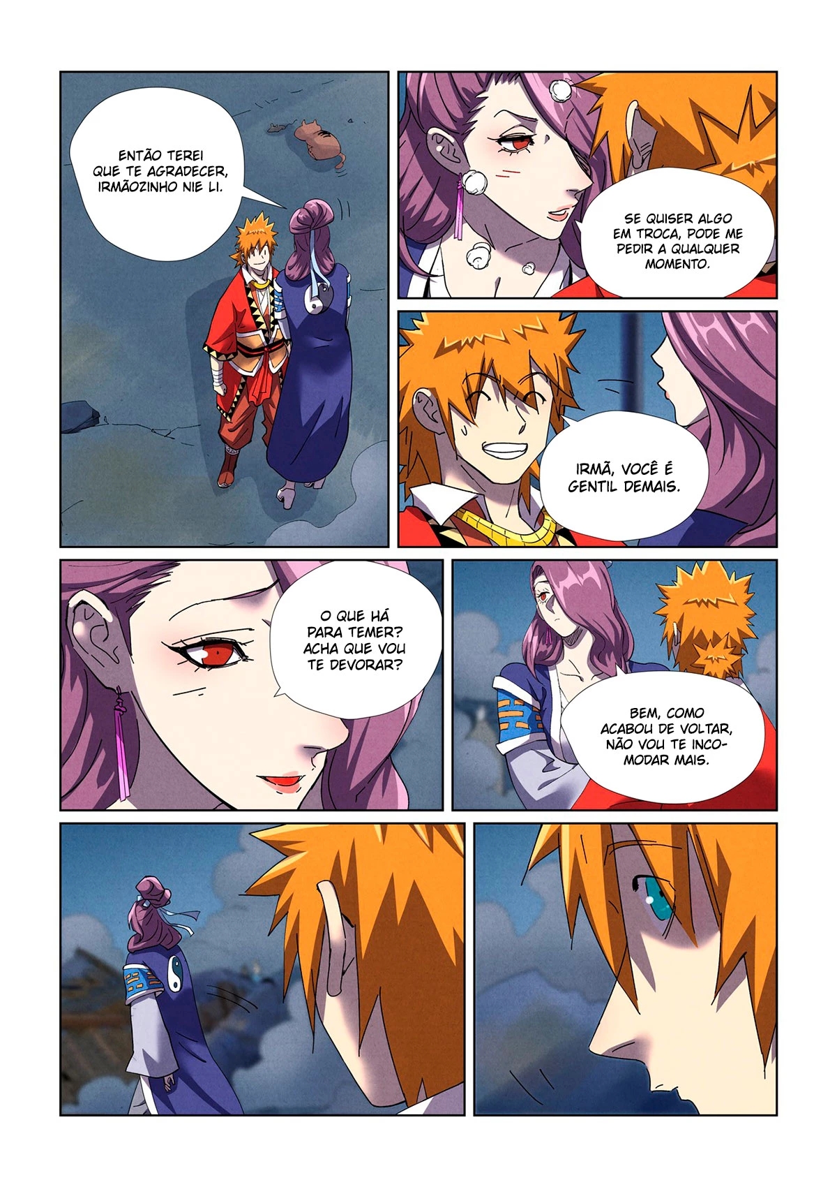 Read Contos de Demônios e Deuses PT Manga Online