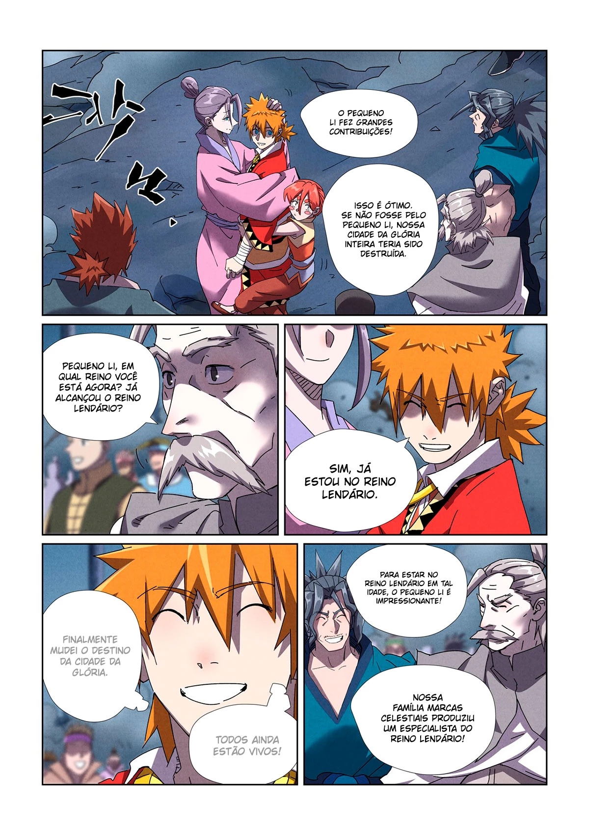 Read Contos de Demônios e Deuses PT Manga Online